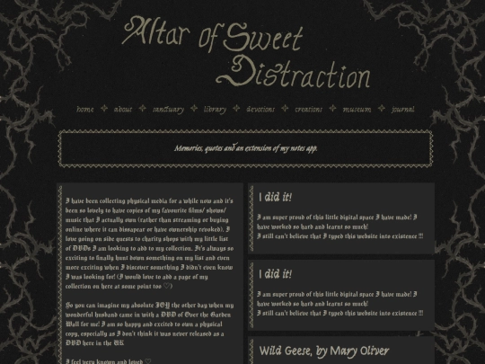 journal screenshot