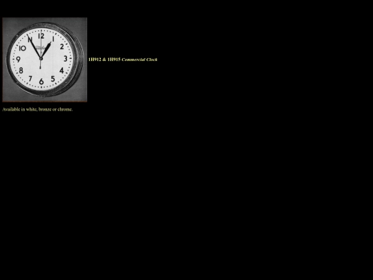 clocks/1h912 screenshot