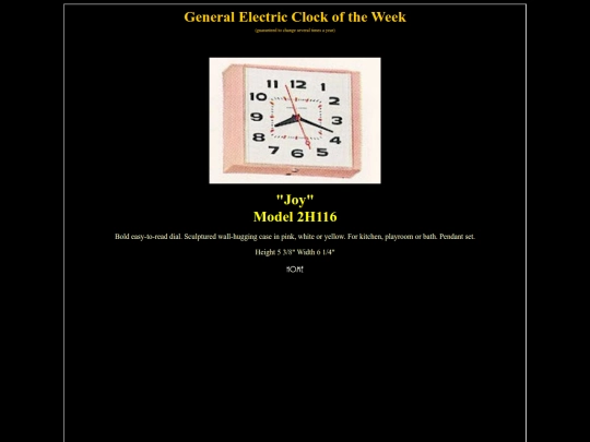 geclock screenshot