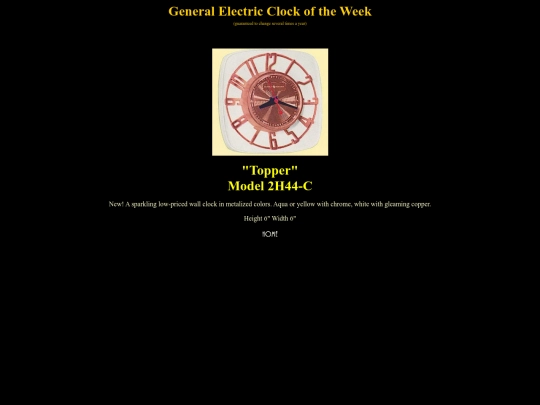 geclock/index12 screenshot