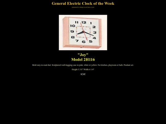 geclock/index13 screenshot