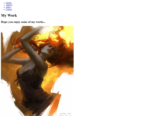 Portfolio/work screenshot