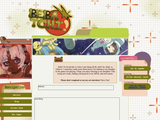 neocities-bebatchi/homepage-rebuild screenshot
