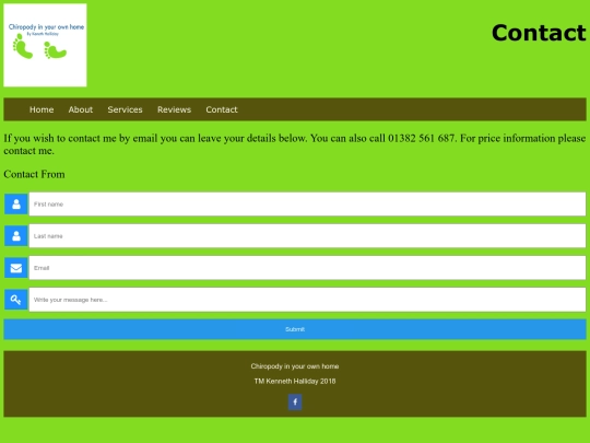 contact screenshot