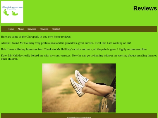 reviews screenshot