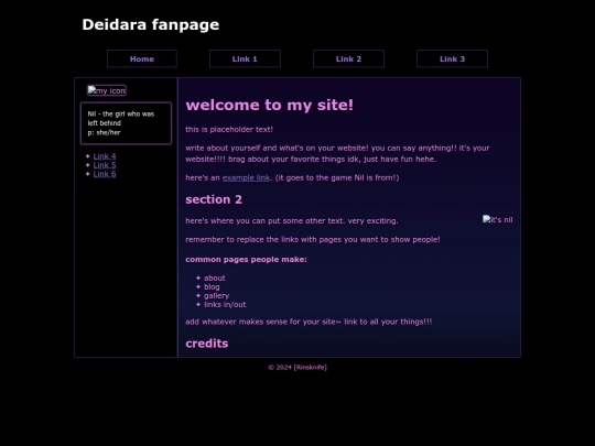 index screenshot