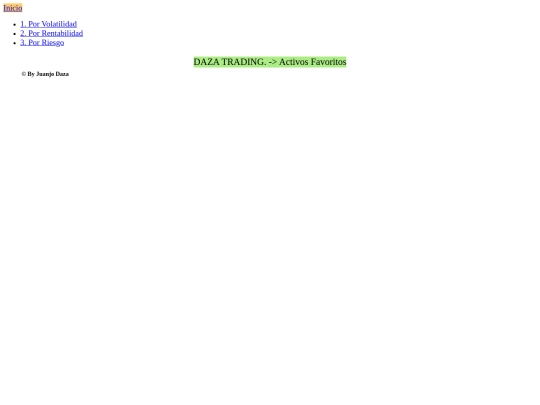 1_DAZA TRADING WEB/Activos screenshot