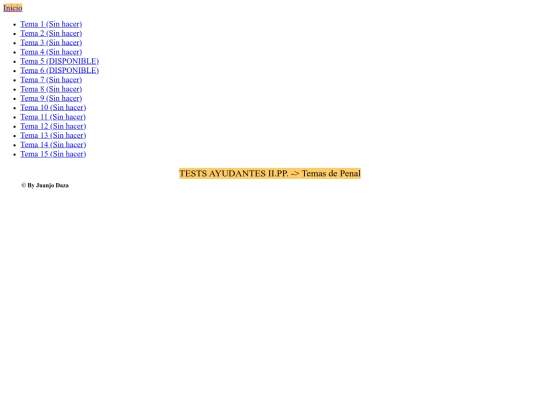 Test_Penal screenshot