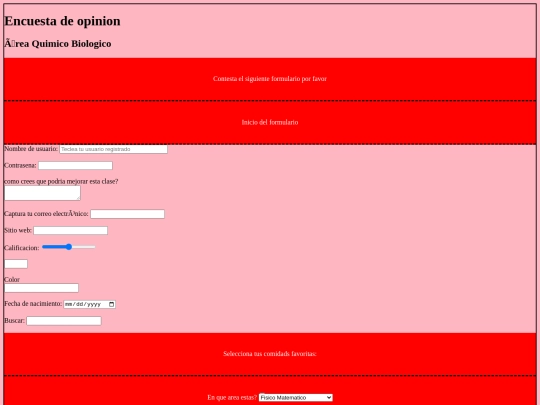 encuesta/formulario screenshot