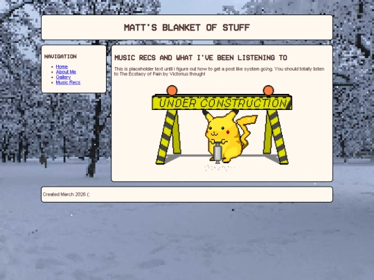 Music screenshot