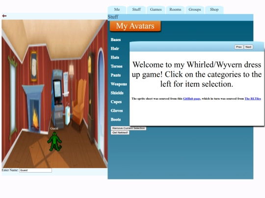 WWDressAssets/DreamWhirled screenshot
