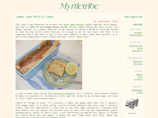 library/blog screenshot