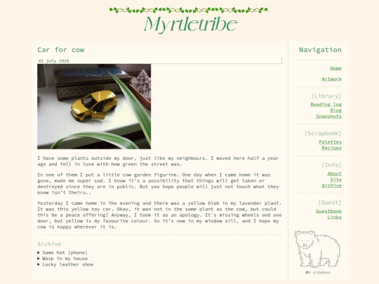 library/snapshots screenshot