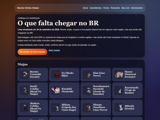 informacoes/o-que-falta-chegar-no-br screenshot