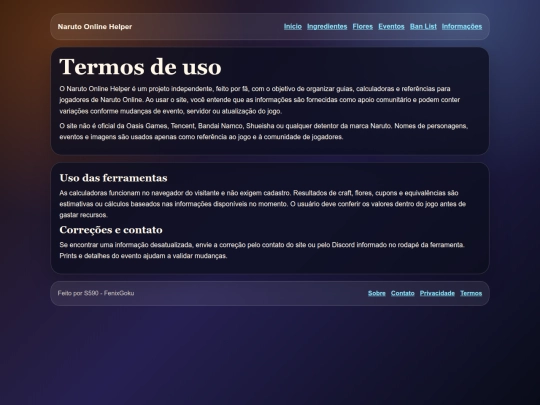 termos screenshot