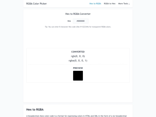 color-picker/hex-to-rgba screenshot