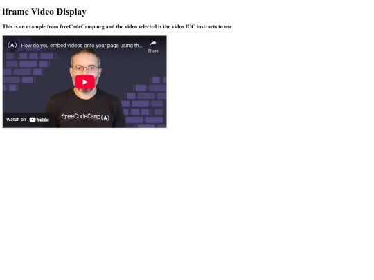 learning-projects/iframe-video-embed/iframevideo screenshot