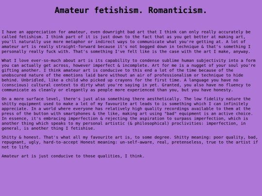 subdomains/blog/blog posts/amateur fetishism. romanticism screenshot