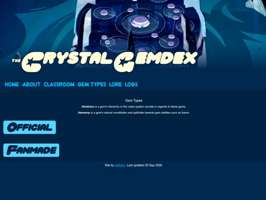 types screenshot