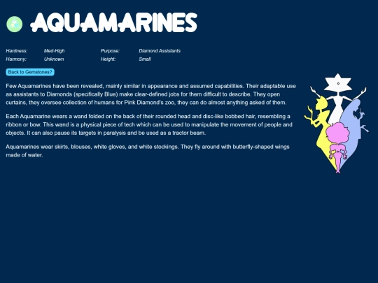 typesOfAquamarines screenshot