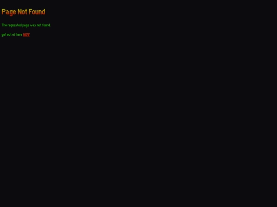 not_found screenshot