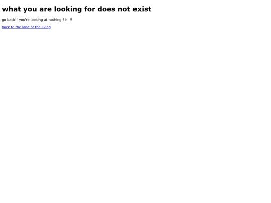 not_found screenshot