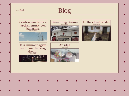 blog screenshot