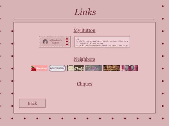 links screenshot