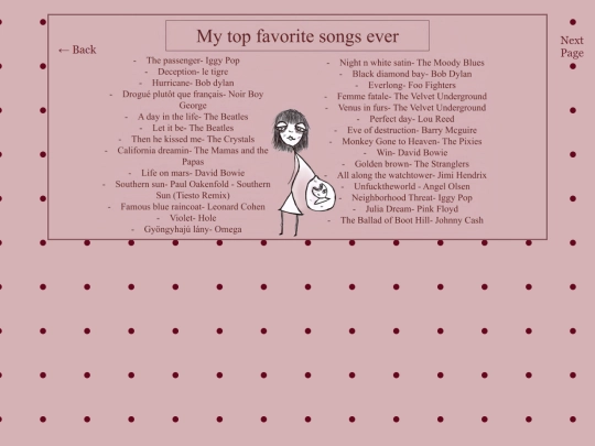 songs screenshot