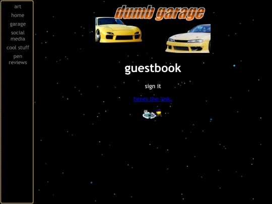 guestbook screenshot