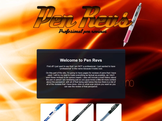 pen reviews/penreviwes screenshot
