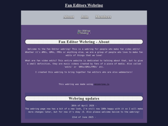 webring/about screenshot