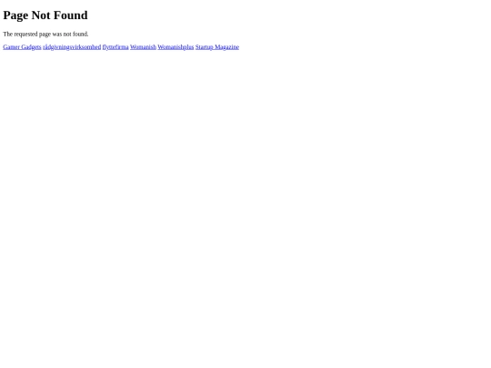 not_found screenshot