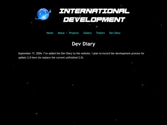 devdiary screenshot