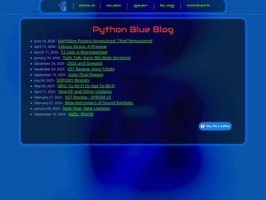 blog screenshot