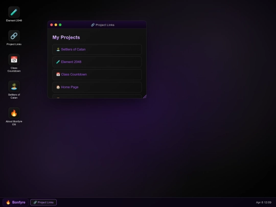 Bonfyre screenshot