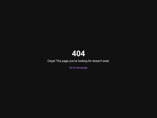 not_found screenshot