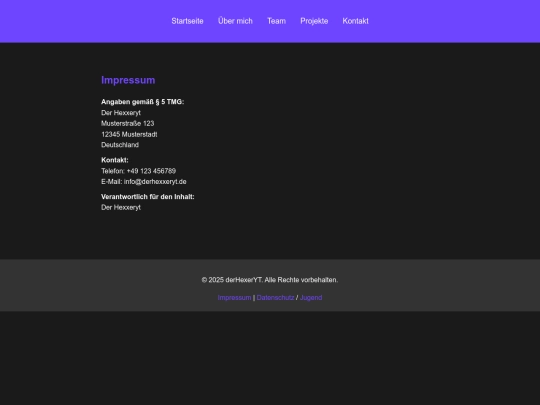 impressum screenshot
