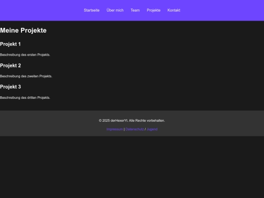 projekte screenshot