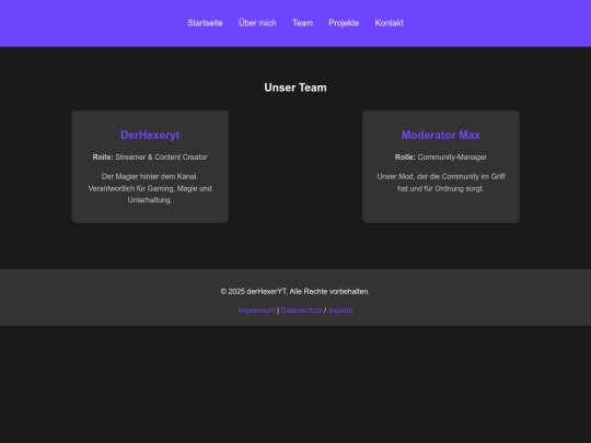team screenshot