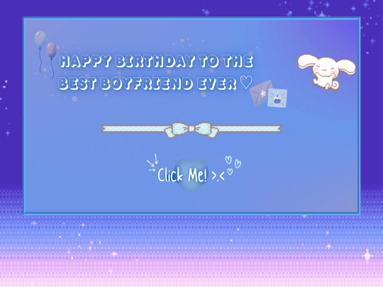 ethan bdayy/home screenshot