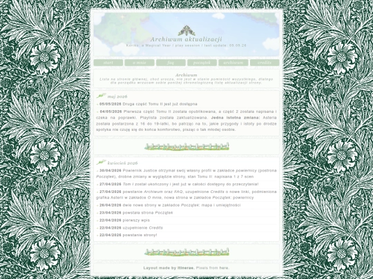 navbar/archive screenshot