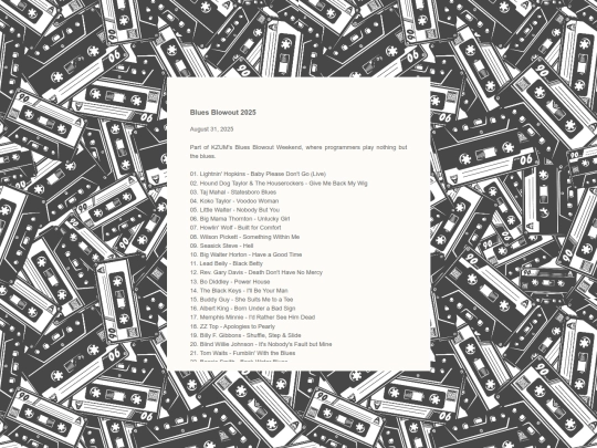 blues25 screenshot