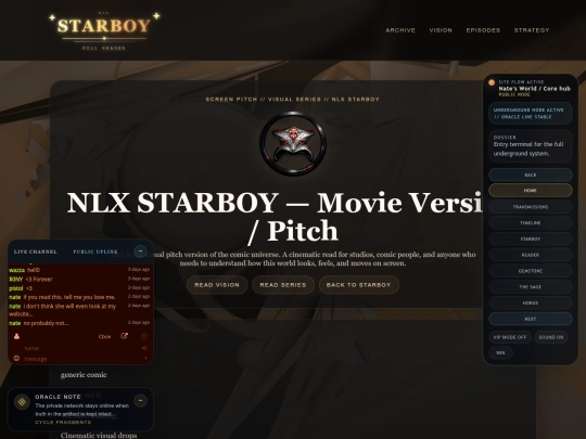 NLX-Starboy-movie-pitch screenshot
