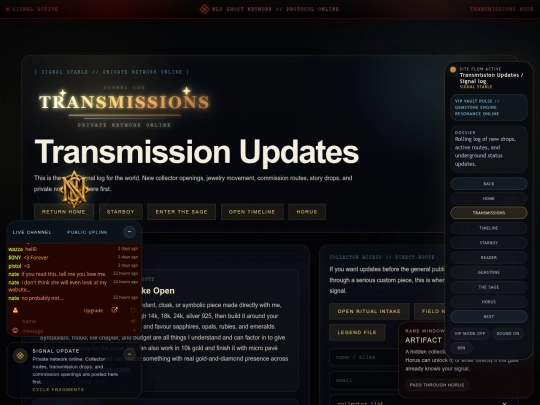 transmissions screenshot