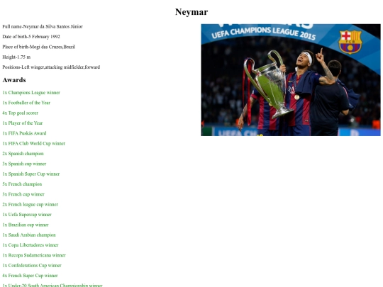 Neymar screenshot