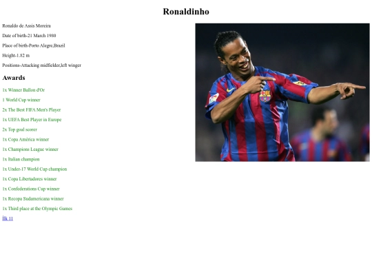 Ronaldinho screenshot