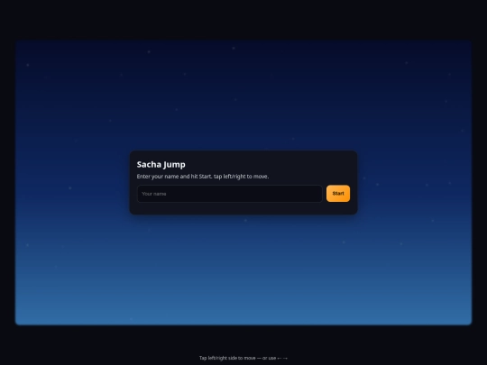 sachajump screenshot