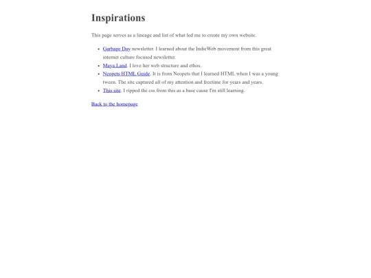 inspiration screenshot