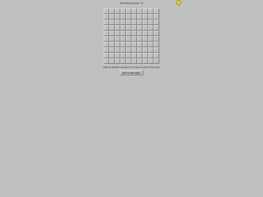 minesweeper/minesweeper screenshot